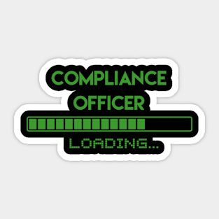 Compliance Officer Loading Sticker